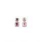 Stylish Women's Brass Silver Plated Pendant Set