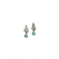 Beautiful Women's Brass Silver Plated Necklace set