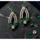 Beautiful Women's Brass Silver Plated Necklace set