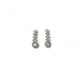 Beautiful Women's Brass Silver Plated Necklace set