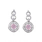 Pretty Women's Brass Silver Plated Necklace set