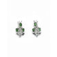 Sensational Women's Brass Silver Plated Necklace set