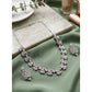 Sensational Women's Brass Silver Plated Necklace set