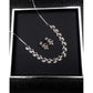 Sensational Women's Brass Silver Plated Necklace set