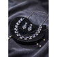 Sensational Women's Brass Silver Plated Necklace set