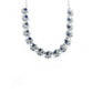 Sensational Women's Brass Silver Plated Necklace set