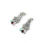 Sensational Women's Brass Silver Plated Necklace set