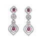 Sensational Women's Brass Silver Plated Necklace set