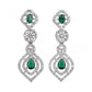 Sensational Women's Brass Silver Plated Necklace set