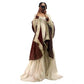 Fashionable Women's Silk Embroidered V Neck Kurti With Sharara Pant and Dupatta Set