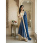 Fashionable Women's Silk Embroidered V Neck Kurti With Sharara Pant and Dupatta Set