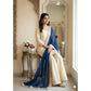 Fashionable Women's Silk Embroidered V Neck Kurti With Sharara Pant and Dupatta Set