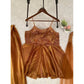 Alluring Women's Silk Embroidered Sleeveless Round Kurti With Palazzo Pant and Dupatta Set