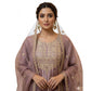 Alluring Women's Silk Embroidered Round Kurti With Sharara Pant and Dupatta Set