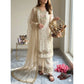 Elegant Women's Silk Embroidered Round Kurti With Palazzo Pant and Dupatta Set