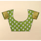 Ravishing Women's Cotton Blend Printed Saree With Blouse Piece