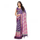 Ravishing Women's Cotton Blend Printed Saree With Blouse Piece