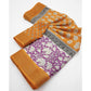 Ravishing Women's Cotton Blend Printed Saree With Blouse Piece