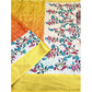 Lovely Women's Cotton Blend Floral Printed Saree With Blouse Piece