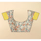 Lovely Women's Cotton Blend Floral Printed Saree With Blouse Piece