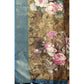 Lovely Women's Cotton Blend Floral Printed Saree With Blouse Piece