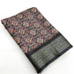 Ravishing Women's Cotton Blend Printed Saree With Blouse Piece