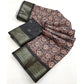 Ravishing Women's Cotton Blend Printed Saree With Blouse Piece