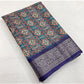 Ravishing Women's Cotton Blend Printed Saree With Blouse Piece