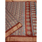 Ravishing Women's Cotton Blend Printed Saree With Blouse Piece