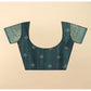 Ravishing Women's Cotton Blend Printed Saree With Blouse Piece