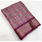 Ravishing Women's Cotton Blend Printed Saree With Blouse Piece