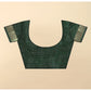 Contemporary Women's Cotton Silk Solid Saree With Blouse Piece