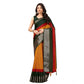 Contemporary Women's Cotton Silk Solid Saree With Blouse Piece