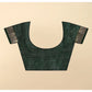 Contemporary Women's Cotton Silk Solid Saree With Blouse Piece