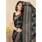 Fancy Women's Cotton Silk Floral Printed Saree With Blouse Piece
