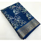 Fancy Women's Cotton Silk Floral Printed Saree With Blouse Piece