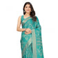 Magnificent Women's Cotton Silk Floral Printed Saree With Blouse Piece