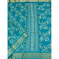 Magnificent Women's Cotton Silk Floral Printed Saree With Blouse Piece
