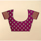 Magnificent Women's Cotton Silk Floral Printed Saree With Blouse Piece