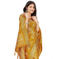 Magnificent Women's Cotton Silk Floral Printed Saree With Blouse Piece