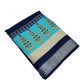 Ravishing Women's Cotton Linen Printed Saree With Blouse Piece