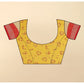 Ravishing Women's Cotton Linen Printed Saree With Blouse Piece