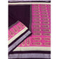 Ravishing Women's Cotton Linen Printed Saree With Blouse Piece