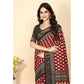 Sizzling Women's Cotton Silk Printed Saree With Blouse Piece