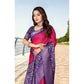 Amazing Women's Cotton Silk Printed Saree With Blouse Piece