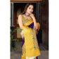 Amazing Women's Cotton Silk Printed Saree With Blouse Piece