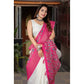 Sizzling Women's Cotton Silk Printed Saree With Blouse Piece