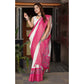 Sizzling Women's Cotton Silk Printed Saree With Blouse Piece