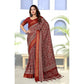 Amazing Women's Cotton Silk Printed Saree With Blouse Piece