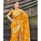 Sizzling Women's Cotton Silk Printed Saree With Blouse Piece